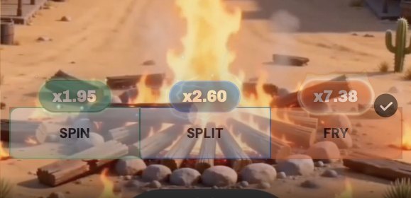 Three outcomes with multipliers under the clip