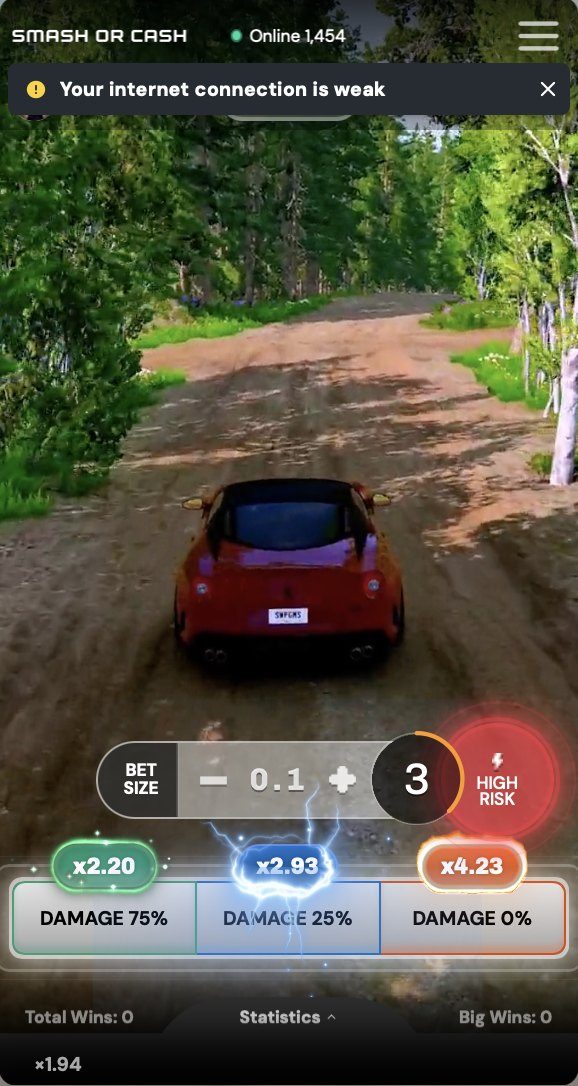 Smash or Cash — forest track